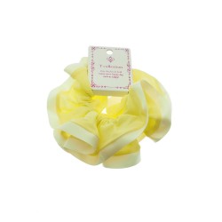 Hair Scrunchie Chiffon Yellow